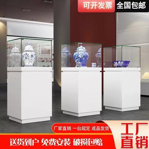 产品珠宝展示柜首饰玉器展柜玻璃柜博物馆文物陈列柜展览柜台品乐
